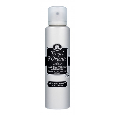 TESORI D`ORIENTE Aromatyczny Dezodorant w sprayu  - Muschio Bianco 150ml