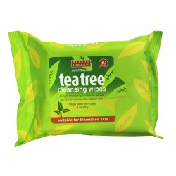 Beauty  Formulas Tea Tree Chusteczki oczyszczające od twarzy  1op.-30szt