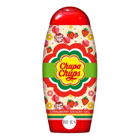 BI-ES Chupa Chups Żel pod prysznic Strawberry 250ml