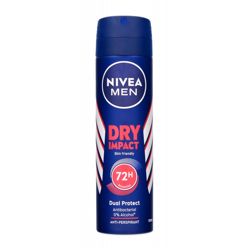 NIVEA DEO Spray męski DRY IMPACT 81602&new