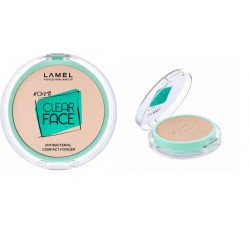 LAMEL OhMy Clear Face Puder kompaktowy antybakteryjny nr 405 6g