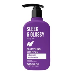 PROSALON Sleek & Glossy Wygładzający szampon do włosów 375 ml
