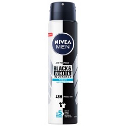 Nivea Antyperspirant Black&White Invisible Fresh spray męski  250ml