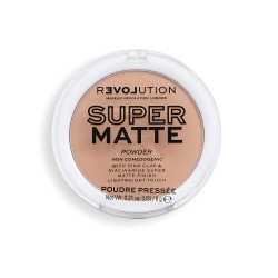 Makeup Revolution Super Matte Pressed Powder Puder matujący - Beige 6g