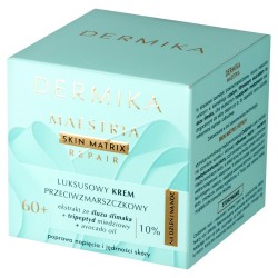 DERMIKA Maestria Skin Matrix Repair Luksusowy Krem przeciwzmarszczkowy 60+ z ekstraktem ze śluzu ślimaka (10%) na dzień i noc 50