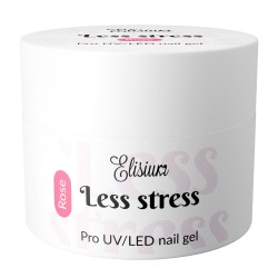 ELISIUM Less Stress Builder Żel budujący do paznokci - Rose 40ml