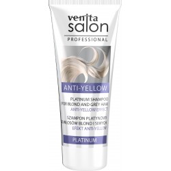 VENITA Salon Professional Szampon platynowy do włosów blond i siwych - efekt Anti-Yellow 200ml