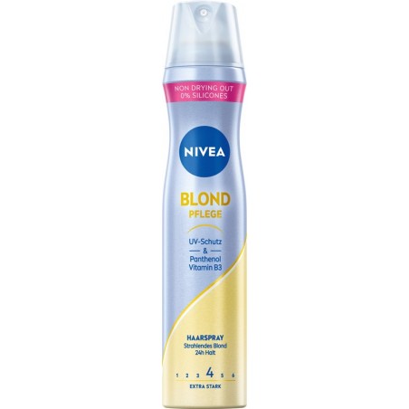 NIVEA Styling Lakier do włosów Blonde Care - ekstra mocny 250 ml