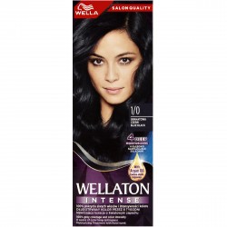 WELLA Wellaton Intense Farba do włosów 1/0 - Granatowa Czerń 1op.