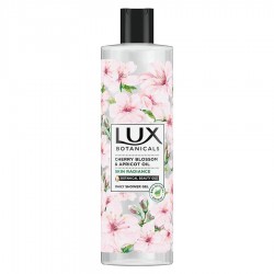 Lux Botanicals Żel pod prysznic rozświetlający Cherry Blossom & Apricot Oil  500ml