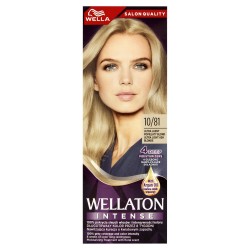 WELLA Wellaton Intense Farba do włosów 10/81 - Ultra Jasny Popielaty Blond 1op.
