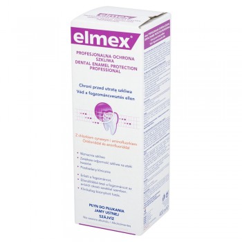 Elmex Profesjonalna Ochrona Szkliwa Płyn do płukania jamy ustnej   400ml