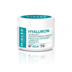 MINCER Hyaluron Liftingujacy krem do twarzy 404 70+ 50 ml