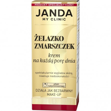 JANDA MY CLINIC Żelazko Zmarszczek - Krem na każdą porę dnia 30ml