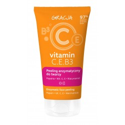 GRACJA Vitamin C.E.B3 Peeling enzymatyczny do twarzy 75 ml
