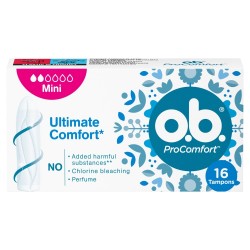 O.B.ProComfort Ultimate Mini komfortowe tampony 1op.- 16szt