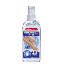 CLEAN HANDS Mgiełka do stóp chłodząca 2w1 100 ml