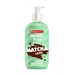 CLEAN HANDS Proteinowe mydło Matcha Latte 500 ml