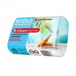 CLEAN HANDS Mydło w kostce antybakteryjne ocean bryzy 90 g