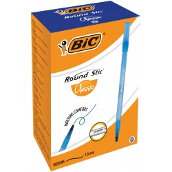 BIC Round Stic Classic Długopis niebieski BCL - pudełko - 60 sztuk