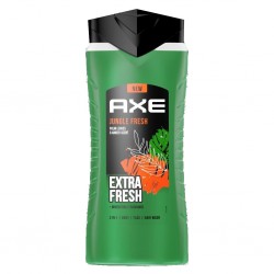 AXE Jungle Fresh Żel pod prysznic dla mężczyzn 3w1 - Extra Fresh 400ml