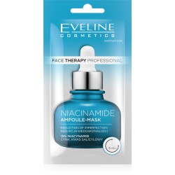 EVELINE Face Therapy Professional Maska-ampułka redukująca niedoskonałości z Niacynamidem  8 ml
