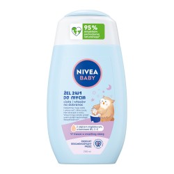 NIVEA BABY Żel d/mycia ciała/wł 200ml 2w1  80546