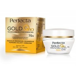PERFECTA Gold Q10 Krem przeciwzmarszczkowy na dzień i na noc 70+ 50 ml