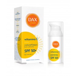 DAX Sun Rozświetlający krem ochronny z witamina C SPF 50+ 30 ml