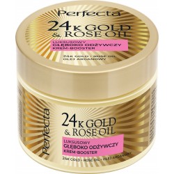PERFECTA 24K Gold&Rose Oil Luksusowy głęboko odżywczy krem-booster