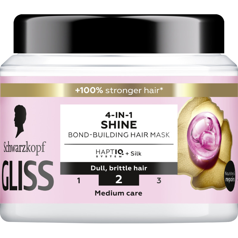 SCHWARZKOPF Gliss TRT Liqsilk Maska do włosów nadająca blask 4w1 400 ml