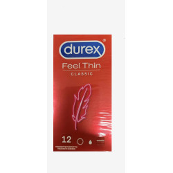 DUREX Feel Thin Prezerwatywy Classic 1op.-12szt