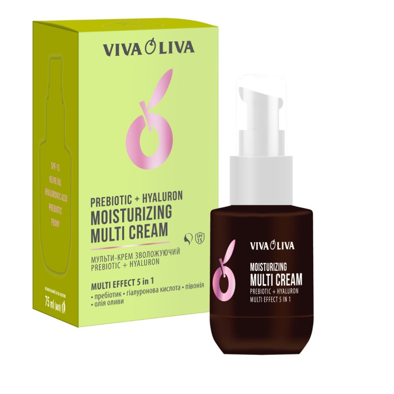 VIVA OLIVA Multi-krem nawilżający 5w1 (SPF15)  75ml