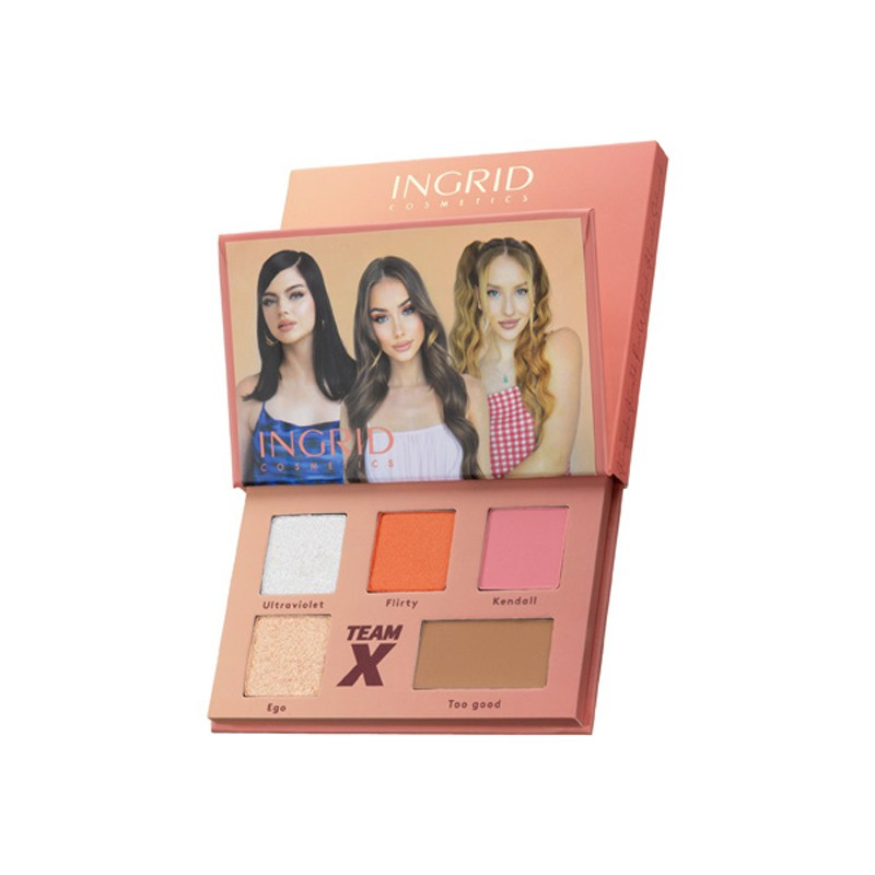 ING TEAM X Paleta Cieni FLIRTY