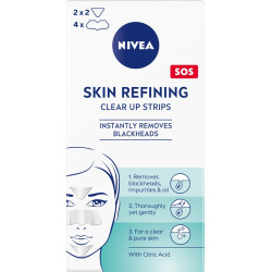 NIVEA Plastry Oczyszczające przeciw zaskórnikom Skin Refining 1 op. - 6 szt.