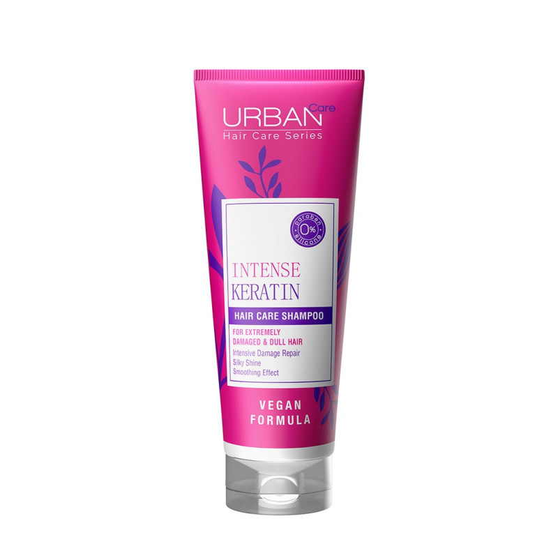 URBAN CARE Intense Keratin Szampon do włosów bardzo zniszczonych i matowych 250ml