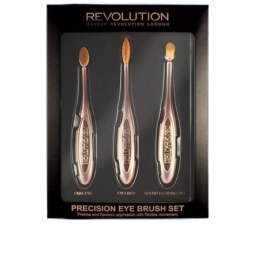 Makeup Revolution Precision Eye Set Zestaw szczotek do makijażu oczu  1op.