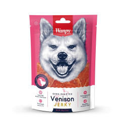 WANPY Dogs Przekąski dla psów Venison - kawałki dziczyzny 100 g