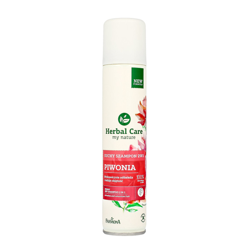 FARMONA Herbal Care My Nature Suchy Szampon do włosów 2w1 - Piwonia 180ml