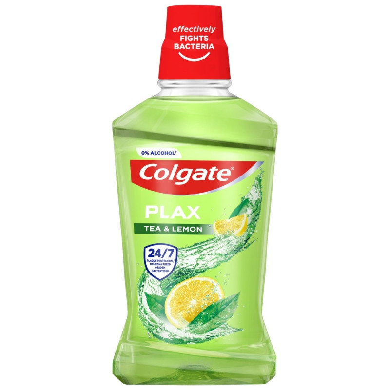 COLGATE Plax Płyn do płukania jamy ustnej Tea & Lemon 500ml