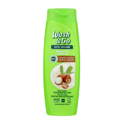 Wash&Go Shea Butter Szampon do włosów zniszczonych 360ml