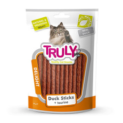TRULY Cat Snacks Przekąski dla kota Delight pałeczki - kaczka i tauryna (oczyszczające zęby) 50 g