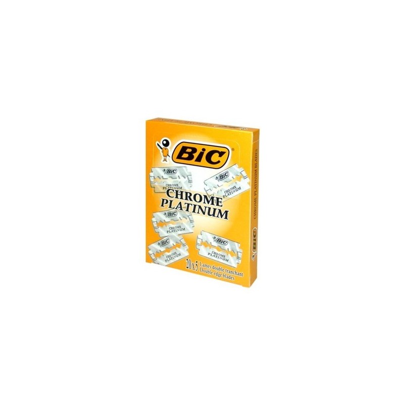 BIC Żyletki Chrome Platinum 1 op. - 20 sztuk x 5