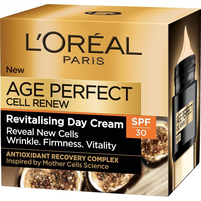 Loreal Age Perfect Cell Renew Krem przeciwzmarszczkowy rewitalizujący SPF30 na dzień 50ml