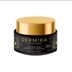 Dermika Luxury Caviar 50+ Kawiorowy Krem wypełniający zmarszczki na dzień i noc  50ml