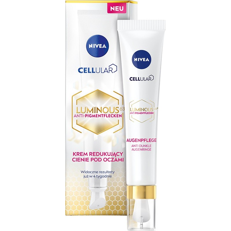 NIVEA Cellular Luminous630 Krem redukujący cienie pod oczami 15 ml