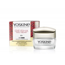 Yoskine Geisha Gold Secret 65+ Krem przeciwzmarszczkowe ujędrnienie na dzień i noc  50ml