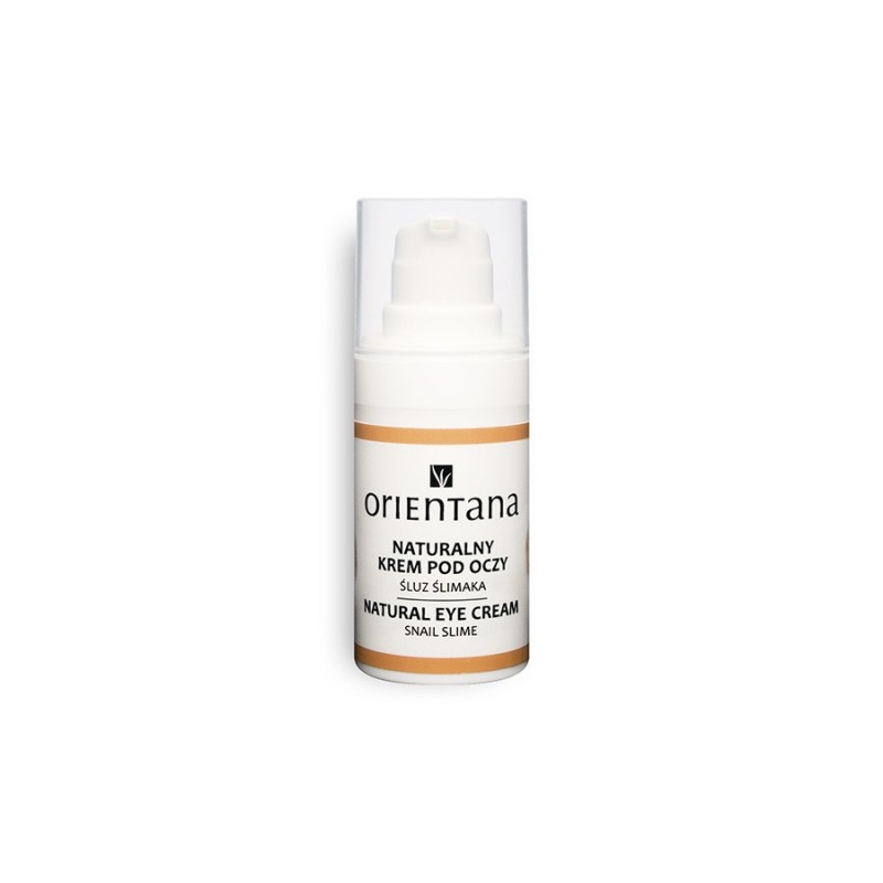 ORIENTANA Naturalny Krem pod oczy ze Śluzem Ślimaka 15ml