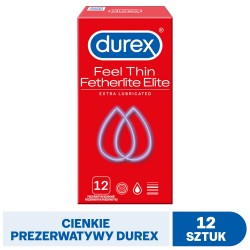 Durex Prezerwatywy Fetherlite Elite 12 szt