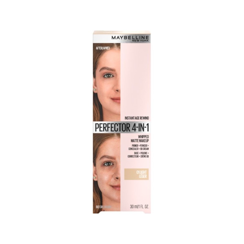 MAYBELLINE Perfector 4in1 Wielofunkcyjny Podkład do twarzy nr 01-Light 30ml